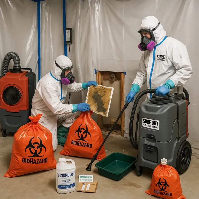 Contaminated Water Handling Protocols process in East Lansing, MI